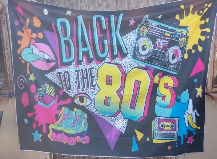 Plakat Back to the 80's in Rastatt