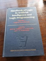 Handbook of logic in artificial intelligence and logic Programmi München - Au-Haidhausen Vorschau