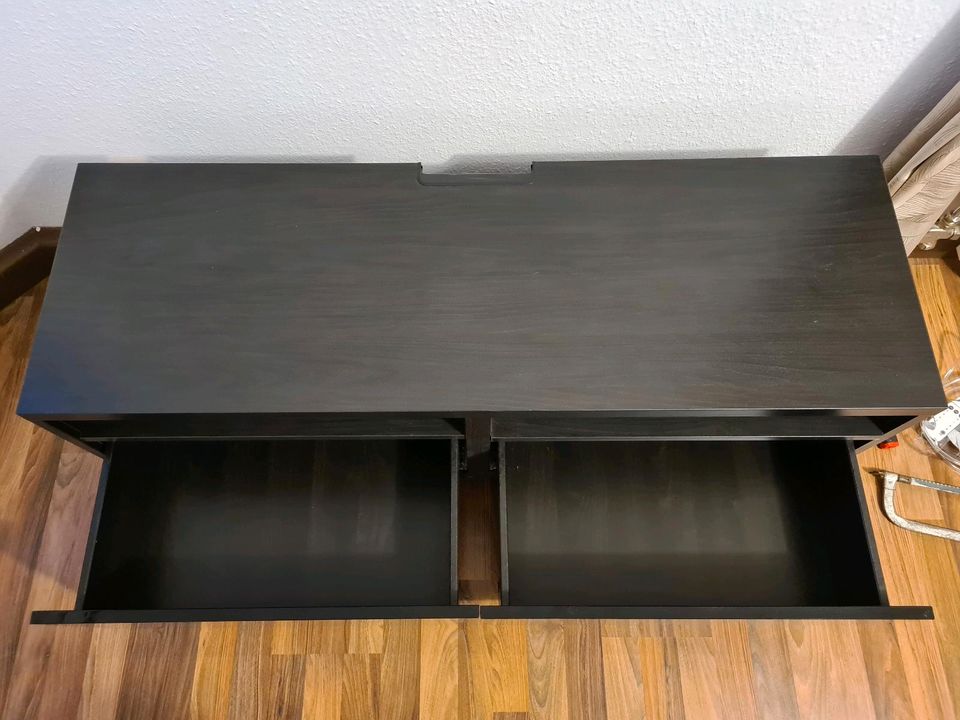 TV Unterschrank Sideboard Ikea hochglanz schwarz sanft schließen in Gelnhausen