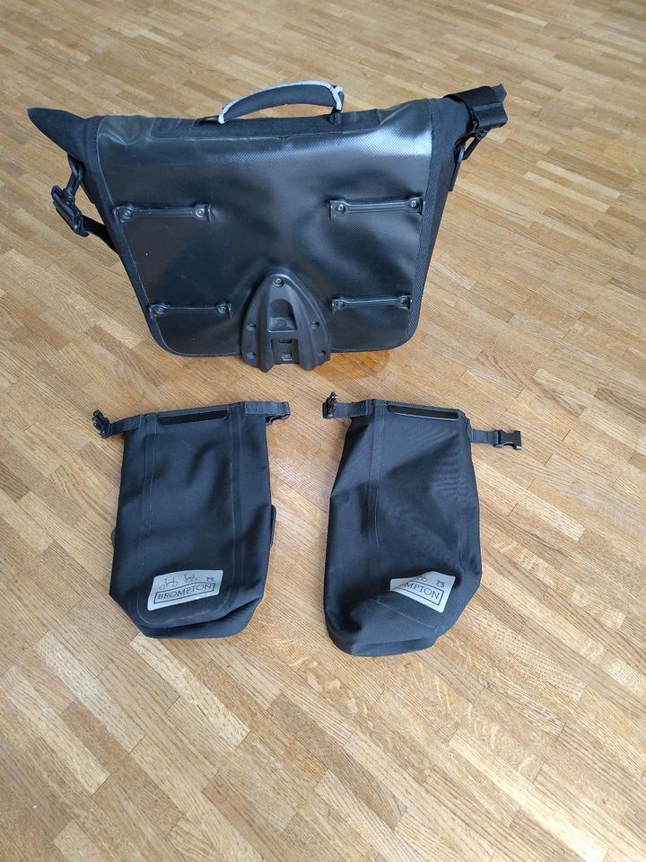 Ortlieb Tasche für Brompton. Rarität, nicht mehr hergestellt in Fürth