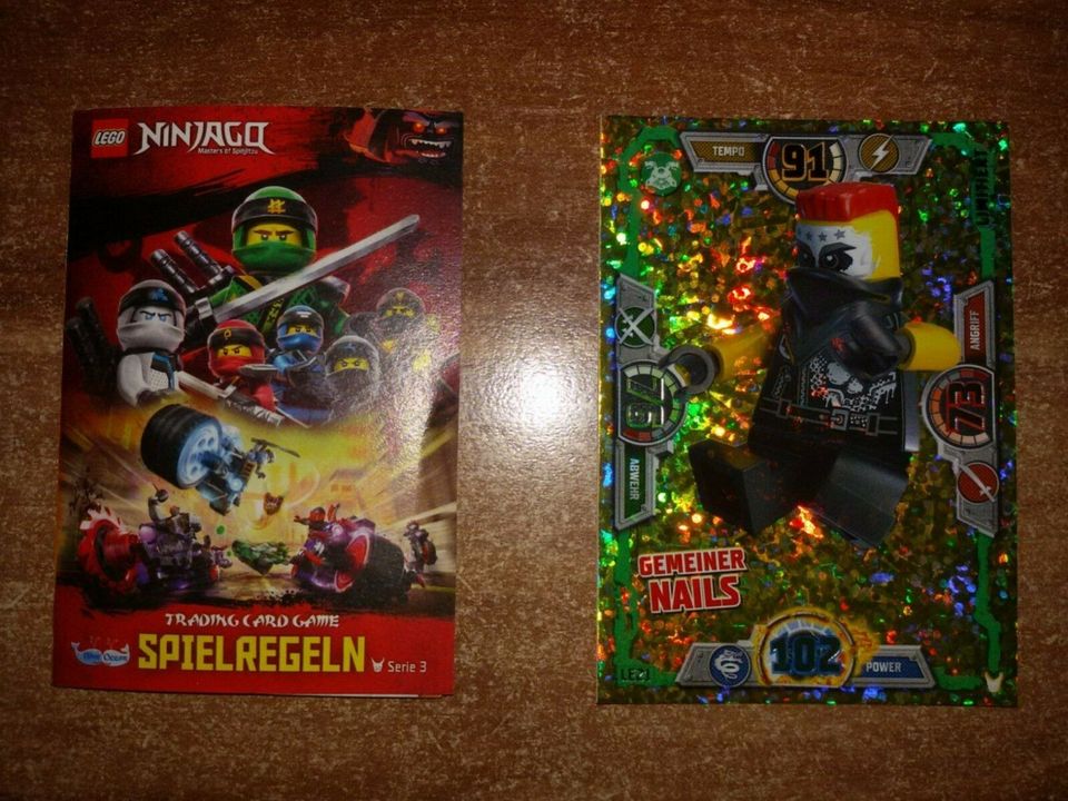 Lego Ninjago Trading Cards Serie 3 LE 21 gemeiner Nails in Leipzig