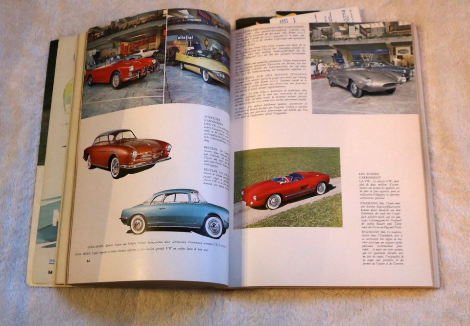 AUTOMOBIL REVUE KATALOG -1958- Deutsch/Franz. in Gechingen