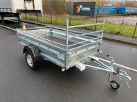 PKW Anhänger 235x132x35 cm mit H-Gestell und Reling 750 kg NEU Nordrhein-Westfalen - Weilerswist Vorschau