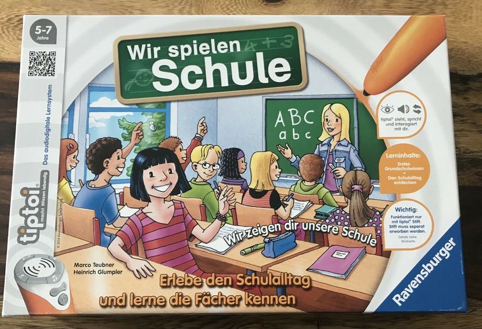 TipToi „Wir spielen Schule“ 5-7  Jahre in Fränkisch-Crumbach