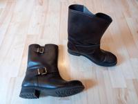 Will's Vegan Damen vegane Stiefel, Gr. 39, dunkelbraun, sehr gut Hessen - Aarbergen Vorschau