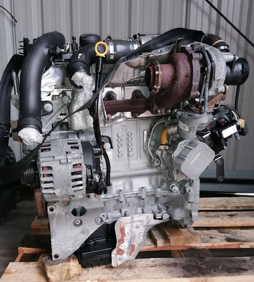 Motor Komplett Ford Transit Courier XWCA 1,5 TDCI 66Tkm in Küstriner Vorland