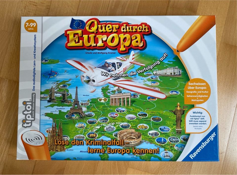 Ravensburger, tiptoi, Quer durch Europa, ab 7 Jahre in Troisdorf