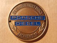 Porsche Diesel Oldtimer Schlepper Motor Plakette Messing Trecker Nordrhein-Westfalen - Iserlohn Vorschau
