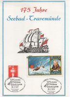 175 Jahre " Seebad - Travemünde "  Sonderkarte - 2 - ! ! ! Niedersachsen - Selsingen Vorschau