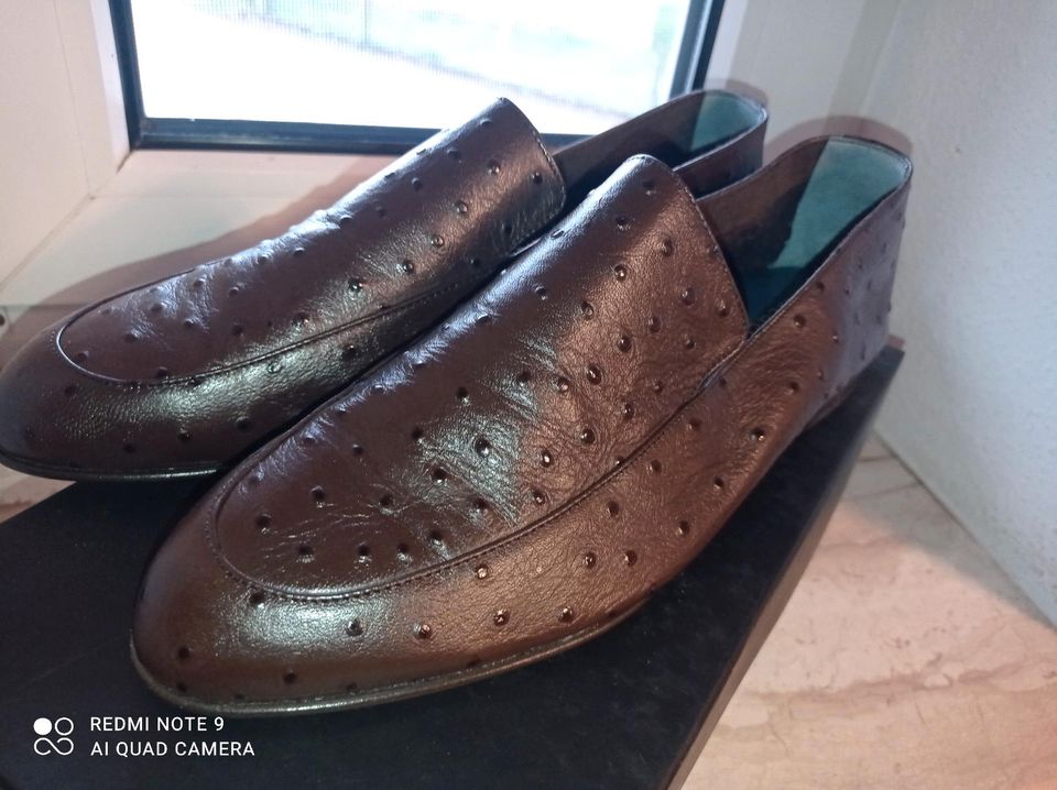 Panara Strauß echt-Leder Schuhe Gr.40,5 in Bad Waldsee