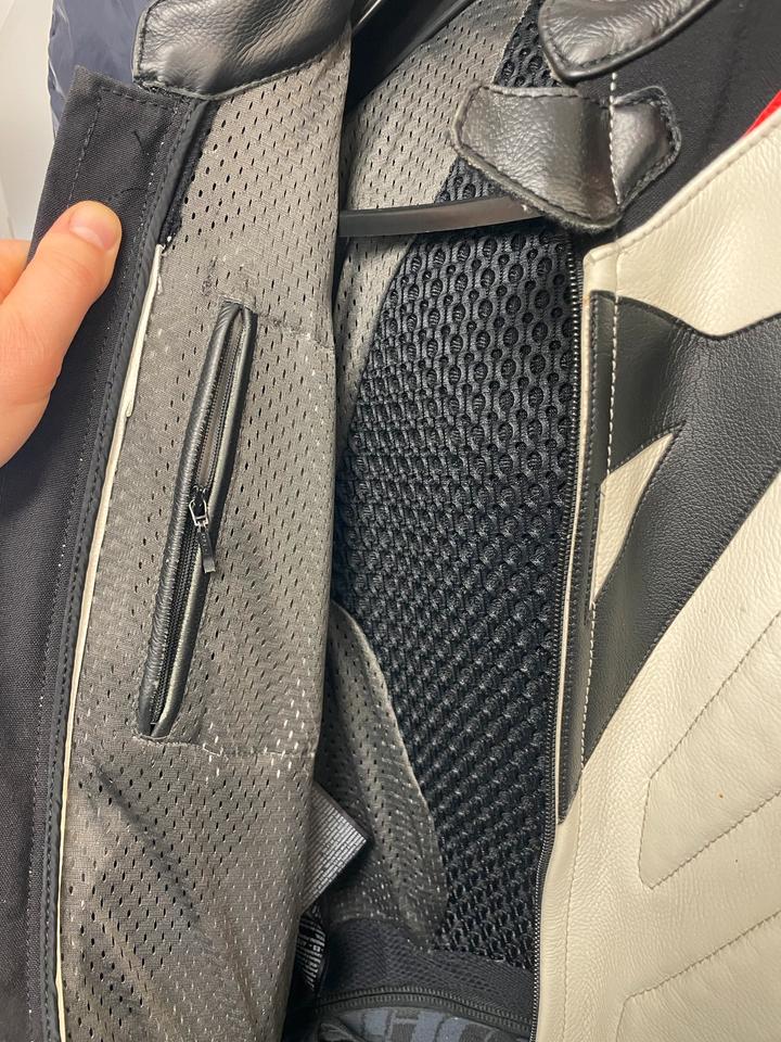 Dainese Seca Evo Lederkombi 2-Teiler – Größe 50 – Guter Zustand in Gornau