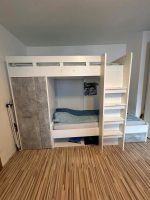 Kinder Doppel-Hochbett mit Schrank und Latzenrost Baden-Württemberg - Karlsruhe Vorschau