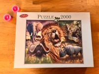 Puzzle Tiere 2000 Teile The Big Five Nordrhein-Westfalen - Hückelhoven Vorschau