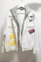 Mini Cream Jeansjacke weiß S Bayern - Würzburg Vorschau