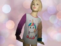 Sweatshirt Pullover Einhorn Kinder Gr. 110 ❤️ handundherzgemacht Sachsen-Anhalt - Halle Vorschau