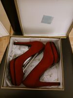 Damen Schuhe,PUMPS, HIGH HEELS PLATEAU Rot Gr.38 Hessen - Wiesbaden Vorschau