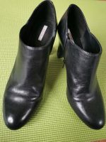 Schwarze Lederschuhe/ Stiefeletten von Geox/ Größe 39,5 Nordrhein-Westfalen - Haan Vorschau