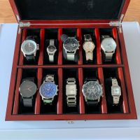 10 Uhren inkl.  Uhren Box   - Uhrensammlung aus Nachlass Nordrhein-Westfalen - Herne Vorschau