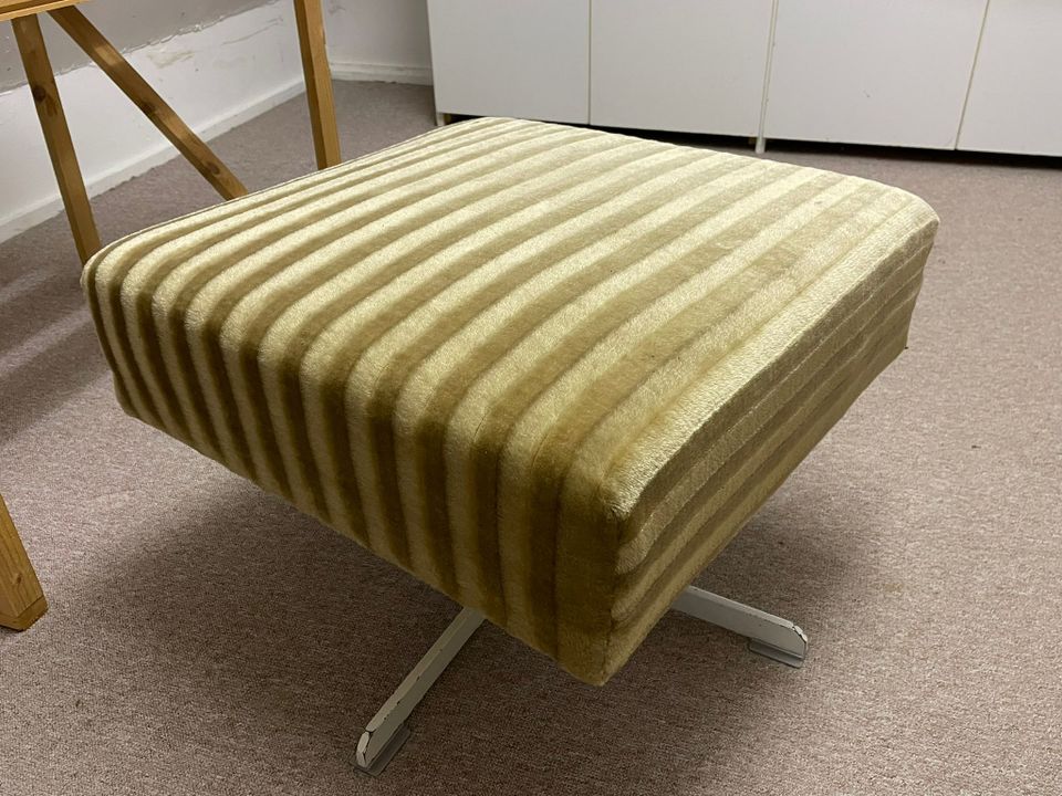 Drehhocker Hocker Mid Century vintage 70er Jahre original retro in Zwickau