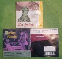 3x Klassik Schallplatte Eterna 7" DDR, 1951/1961/1966 Sachsen-Anhalt - Rogätz Vorschau