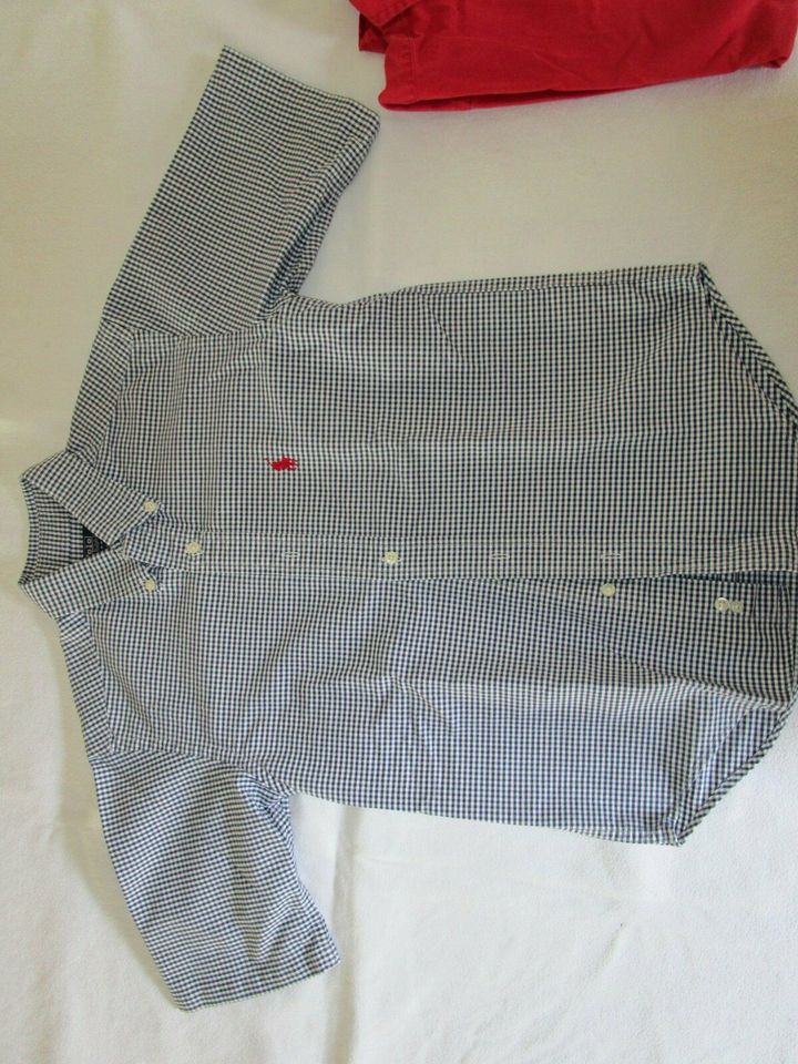 T-Shirt + Hemd kurzarm POLO RALPH LAUREN Gr. 7 / S 122/128 in Ostfildern