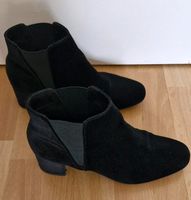 Stiefeletten, Stiefel, Schuhe, schwarz, Samt Bochum - Bochum-Wattenscheid Vorschau