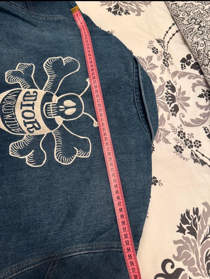 Christian Dior Jeans Denim Jacke Hemd Dior x Stussy NP 1600 € in Offenbach