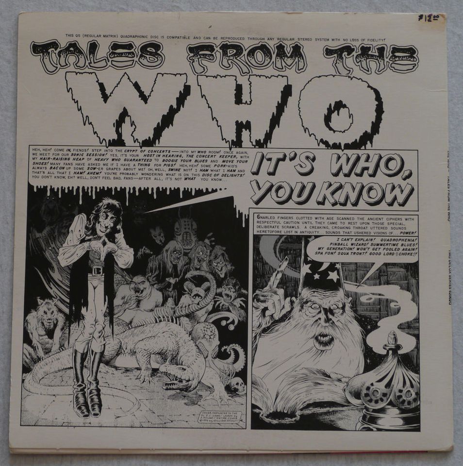 The Who Tales From The Who (TMoQ) 2LP red/blueWax in Berlin
