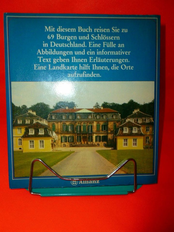 1 Reiseführer" Burgen und Schlösser in Deutschland" von 1982 * in Schopfheim