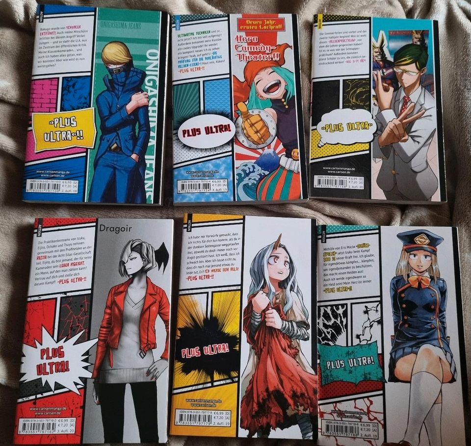 My Hero Academia Buko no Hero 10 12 14 16 17 18 Manga in Sibbesse 