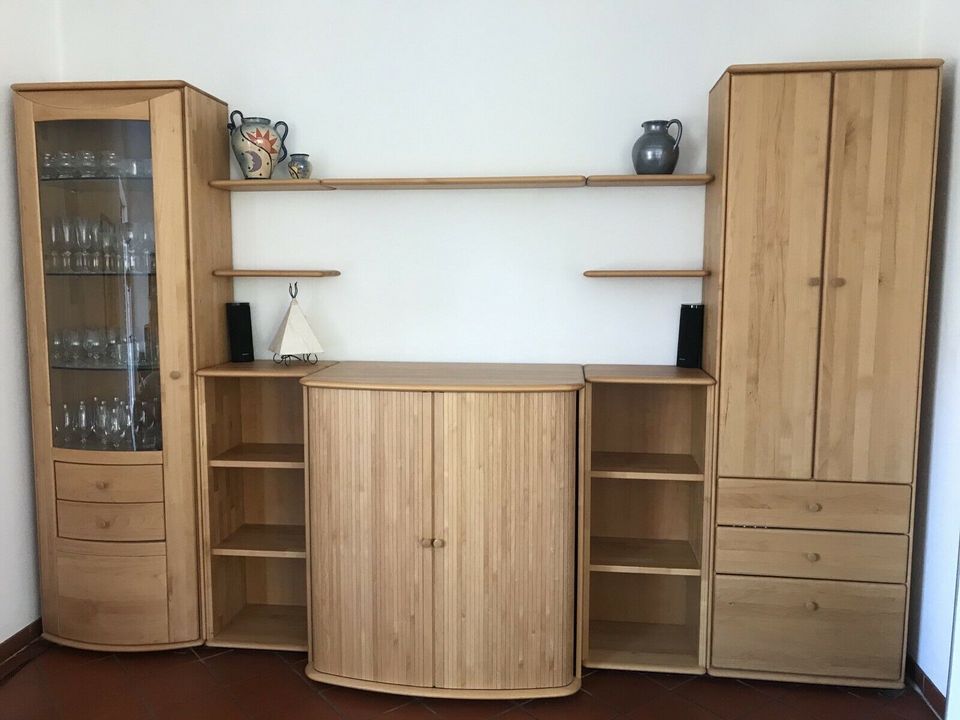 Wohnwand sehr hochwertig HÜLSTA Wohnzimmer Schrank in Visselhövede