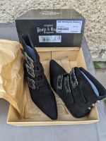 Boots & Braces Pikes Wallace Wildleder Goth Stiefel Brandenburg - Hohen Neuendorf Vorschau