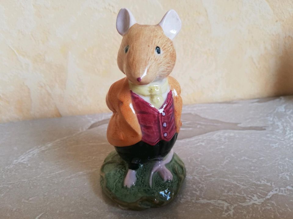 Brambly Lord Woodmouse 80er Jill Barklem Figur Royal Doulton in Meckenheim