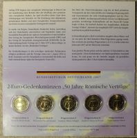 2 € Münzen „50 Jahre Römische Verträge“ Brandenburg - Cottbus Vorschau