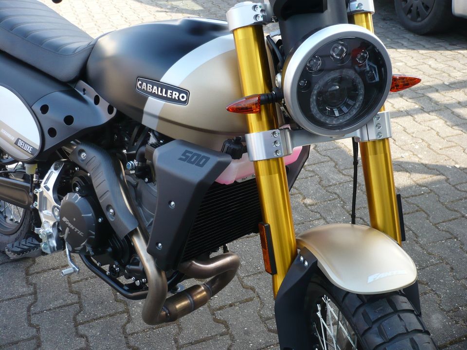 Fantic 500 Scrambler Caballero DELUXE in Friedberg