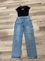 Jeanshose Gr M + T-Shirt Bershka Gr M Topzustand!!! Bayern - Barbing Vorschau