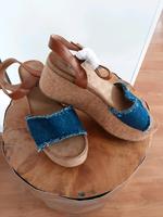 Sommerschuhe / Jeans/ Korkabsatz/ Kayla/ Plateau/NEU Nordrhein-Westfalen - Kreuzau Vorschau