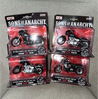 4x Motorrad Bike 1:18 Sons of Anarchy Harley Davidson Chibs Jax Bayern - Theilheim Vorschau