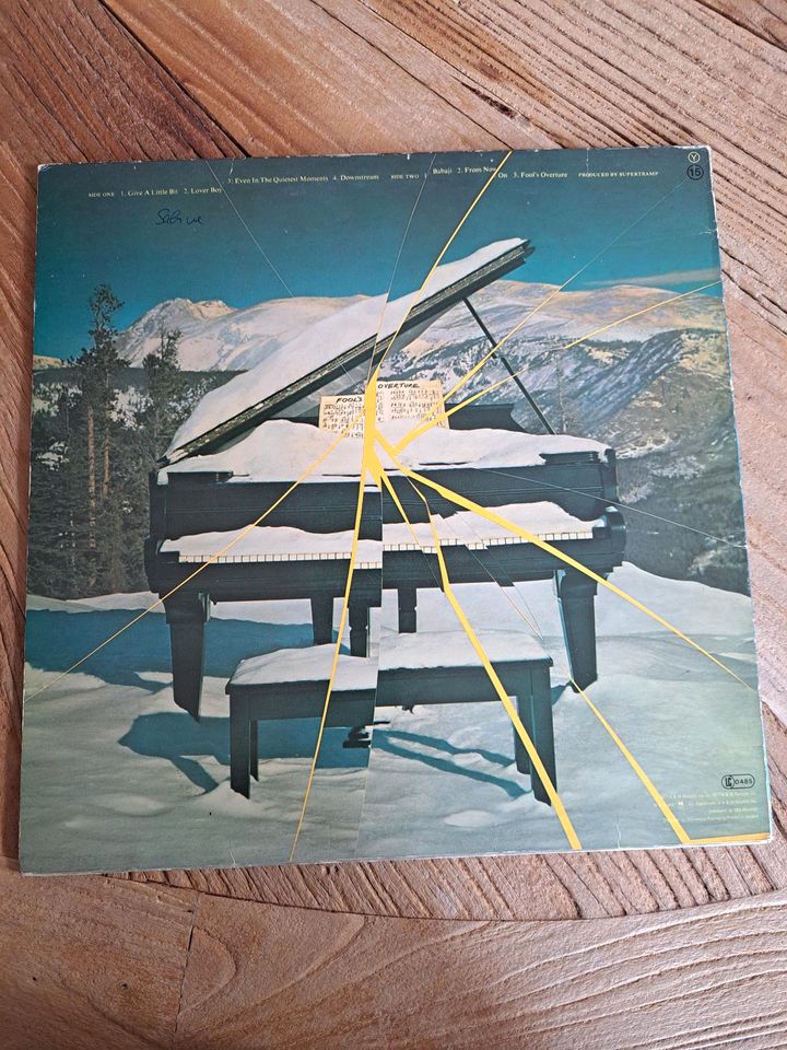 Original LP Supertramp "Even the Quietest Moments" 1977 in Berlin
