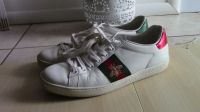 Gucci ACE Sneaker  Gr. 37.5 weiss Bee Web rot-grün Baden-Württemberg - Ketsch Vorschau