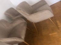 4 Samt Stühle ( Farbe taupe ) Essen - Essen-Stadtmitte Vorschau
