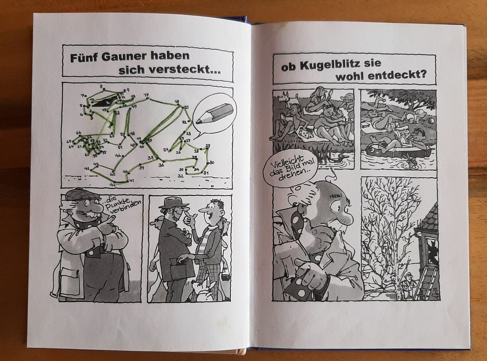 Kommissar Kugelblitz, Buch, Der lila Leierkasten in Riedering