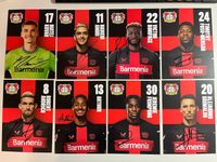 Bayer Leverkusen:18 handsign. Autogrammkarten Saison 2023/24 à 6€ München - Trudering-Riem Vorschau