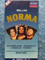 Bellini Norma Pavarotti  Caballe Kultbox 3 MCs Niedersachsen - Wolfenbüttel Vorschau