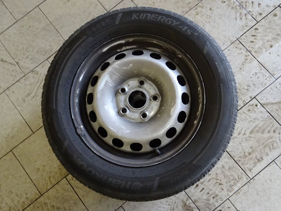 Satz Allwetterreifen VW Caddy 195/65R15 95H Hankook 4Season in Burgstädt