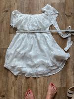 Hübsches weißes Kleid off Schulter Niedersachsen - Vienenburg Vorschau