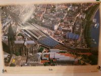 Luftaufnahme 50 x 70 cm Köln Dom und Hbf 1990 Köln - Widdersdorf Vorschau