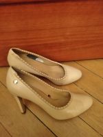 TOMMY HILFIGER Lederpumps beige Gr.37, Absatz ca.9cm, TOP Berlin - Wilmersdorf Vorschau