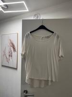 Tchibo Bluse mit Kurzarm in Weiß Düsseldorf - Unterbach Vorschau