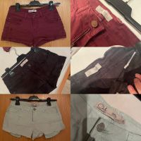 C&A Clockhouse Hotpants Shorts Hose 36 schwarz türkis bordeaux Baden-Württemberg - Untereisesheim Vorschau